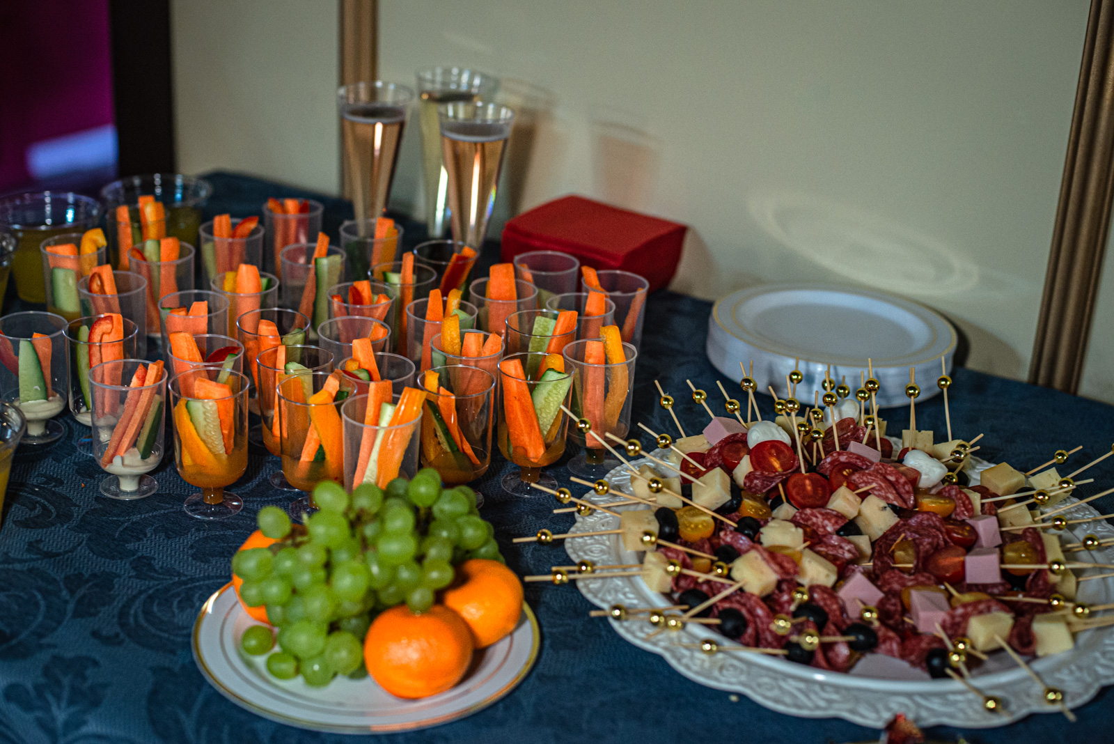 фуршет в театре