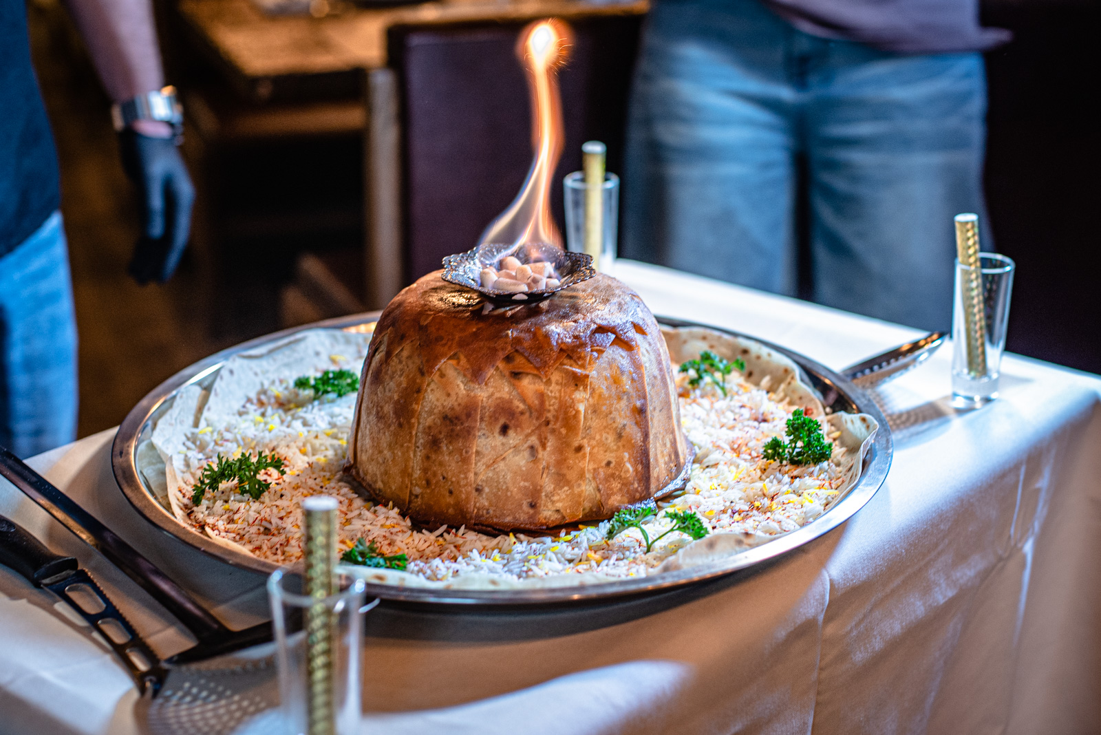 шах плов в тесте